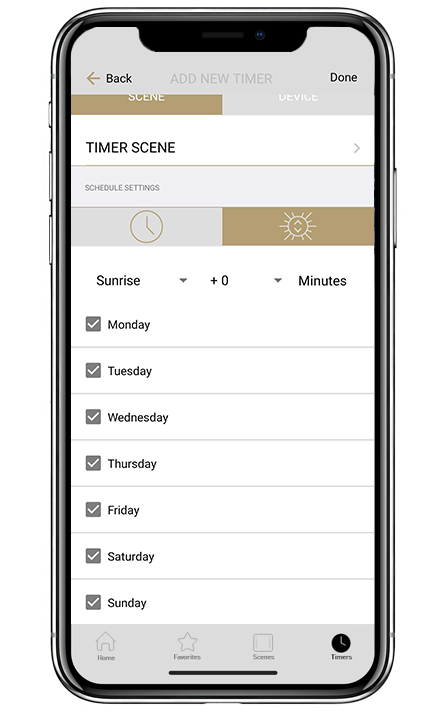 HOME_half width_PRODUCTSUPPORT_iphone_sunset timer HOME_half width_PRODUCTSUPPORT_iphone_sunset timer