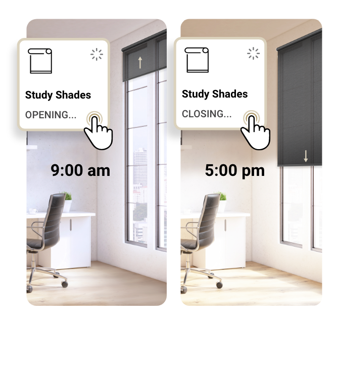 Predictive shade positioning - automate app